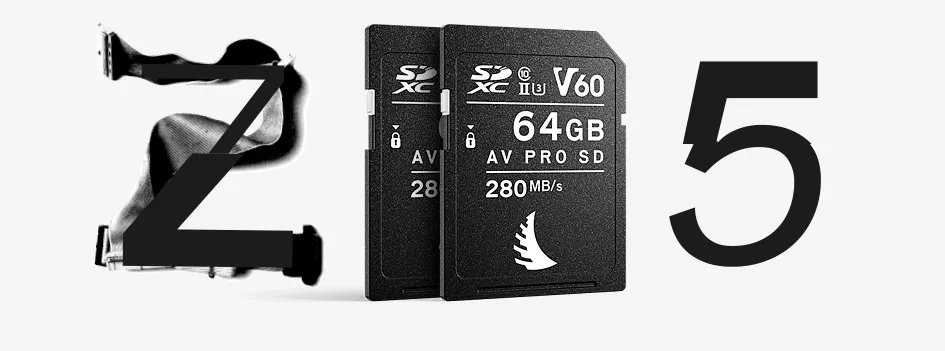 Karta pamięci Angelbird AV Pro SDXC 64GB V60 UHS-II (280 MB/s) Match Pack dla Nikon Z